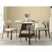 Стол обеденный SIGNAL ALZANO Ceramic белый Pandoro/орех 120