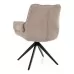 Стул SIGNAL GIO t.250 бежевый/черный, поворотный