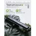Душевой трап Teknoven TN7D90CZ, 900х70 мм, двусторонний под плитку, черный