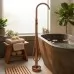 Смеситель для ванны Rea Lungo Copper REA-B4301 медь