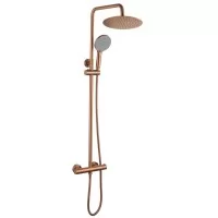 Душевая система Rea Lungo Copper Brushed REA-P6734 медный