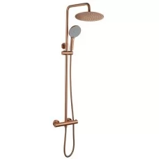 Душевая система Rea Lungo Copper Brushed REA-P6734 медный
