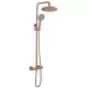 Душевая система Rea Lungo Copper Brushed REA-P6734 медный