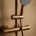 Душевая система Rea Lungo Copper Brushed REA-P6734 медный