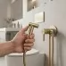 Смеситель с гигиенической лейкой Rea Foster Matt Gold REA-B6672 матовое золото