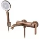 Смеситель для ванны Rea Ontario Side Copper Brush REA-B6543 матовая медь