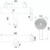 Смеситель для ванны Rea Arcos Copper Brush REA-B6981 матовая медь