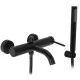 Смеситель для ванны Rea Spot Black REA-B2080 черный