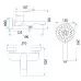 Смеситель для ванны Rea Vision Chrom REA-B6739 хром