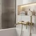 Смеситель для ванны Rea Rivo Matt Gold REA-B9338 матовое золото