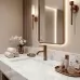 Смеситель для умывальника Rea Lungo Diamond Copper Brush REA-B9844 матовая медь