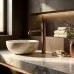 Смеситель для умывальника Rea Lungo Diamond Matt Gold REA-B9843 матовое золото