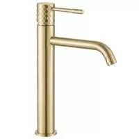 Смеситель для умывальника Rea Lungo Diamond Matt Gold REA-B9..