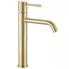 Смеситель для умывальника Rea Lungo Diamond Matt Gold REA-B9845 матовое золото