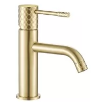 Смеситель для умывальника Rea Lungo Diamond Matt Gold REA-B9..