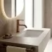 Смеситель для умывальника Rea Lungo Diamond Copper Brush REA-B9844 матовая медь