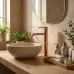 Смеситель для умывальника Rea Venti Copper REA-B9782 глянцевая медь