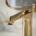 Смеситель для умывальника Rea Vision Gold REA-B6341 золотой