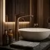 Смеситель для умывальника Rea Vision Copper Brush REA-B6490 матовая медь