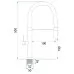 Смеситель для кухни Rea Viera Matt Gold REA-B4852 матовое золото