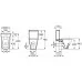 Унитаз Roca THE GAP A342477000 (напольный)