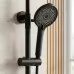 Душевая система Rea Rivo Black REA-P9499 черный