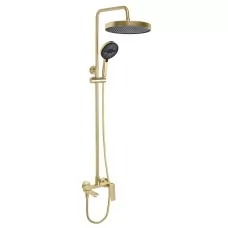 Душевая система Rea Prime Matt Gold REA-P7624 матовое золото