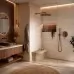 Душевая система Rea Lungo Diamond Copper Brush REA-P5697 матовая медь