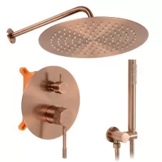Душевая система Rea Venti Copper Brush REA-P8711 матовая медь