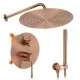 Душевая система Rea Venti Copper Brush REA-P8711 матовая медь