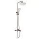 Душевая система Rea Ontario Brush Cooper REA-P9496 матовая медь