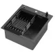 Кухонная мойка Arfeka ECO AR 450*500 POP-UP+CL+DS BLACK