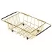 Кухонная мойка Arfeka ECO AR 500*500 POP-UP+CL F+DS GOLD DECOR