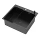 Кухонная мойка Arfeka ECO AR 550*500 POP-UP+CL F+DS BLACK DECOR