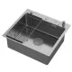 Кухонная мойка Arfeka ECO AR 550*500 POP-UP+CL F+DS SATIN
