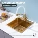 Кухонная мойка Splenka S701.5050.03 золотой сатин