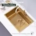 Кухонная мойка Splenka S703.7050.03 золотой сатин
