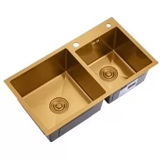 Кухонная мойка Splenka S706.7843.03 золотой сатин 