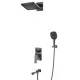 Душевая система Raglo R01272.08334170.09 графит матовый
