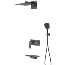 Душевая система Raglo R01273.05334062.09 графит матовый
