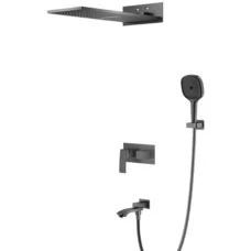 Душевая система Raglo R01273.014170.09 графит матовый