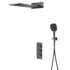Душевая система Raglo R02263.0140.09 графит матовый