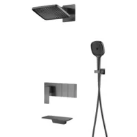 Душевая система Raglo R02273.08334062.09 графит матовый