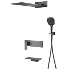 Душевая система Raglo R02274.014062.09 графит матовый