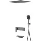 Душевая система Raglo R02274.034062.09 графит матовый