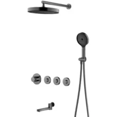 Душевая система Raglo R20263.09314272.09 графит матовый