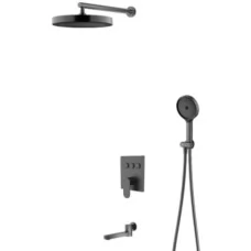 Душевая система Raglo R50273.09314272.09 графит матовый