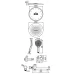Душевая система Raglo R50273.044371.09 графит матовый