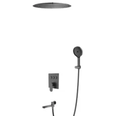 Душевая система Raglo R50273.044371.09 графит матовый