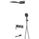 Душевая система Raglo R51274.014074.09 графит матовый